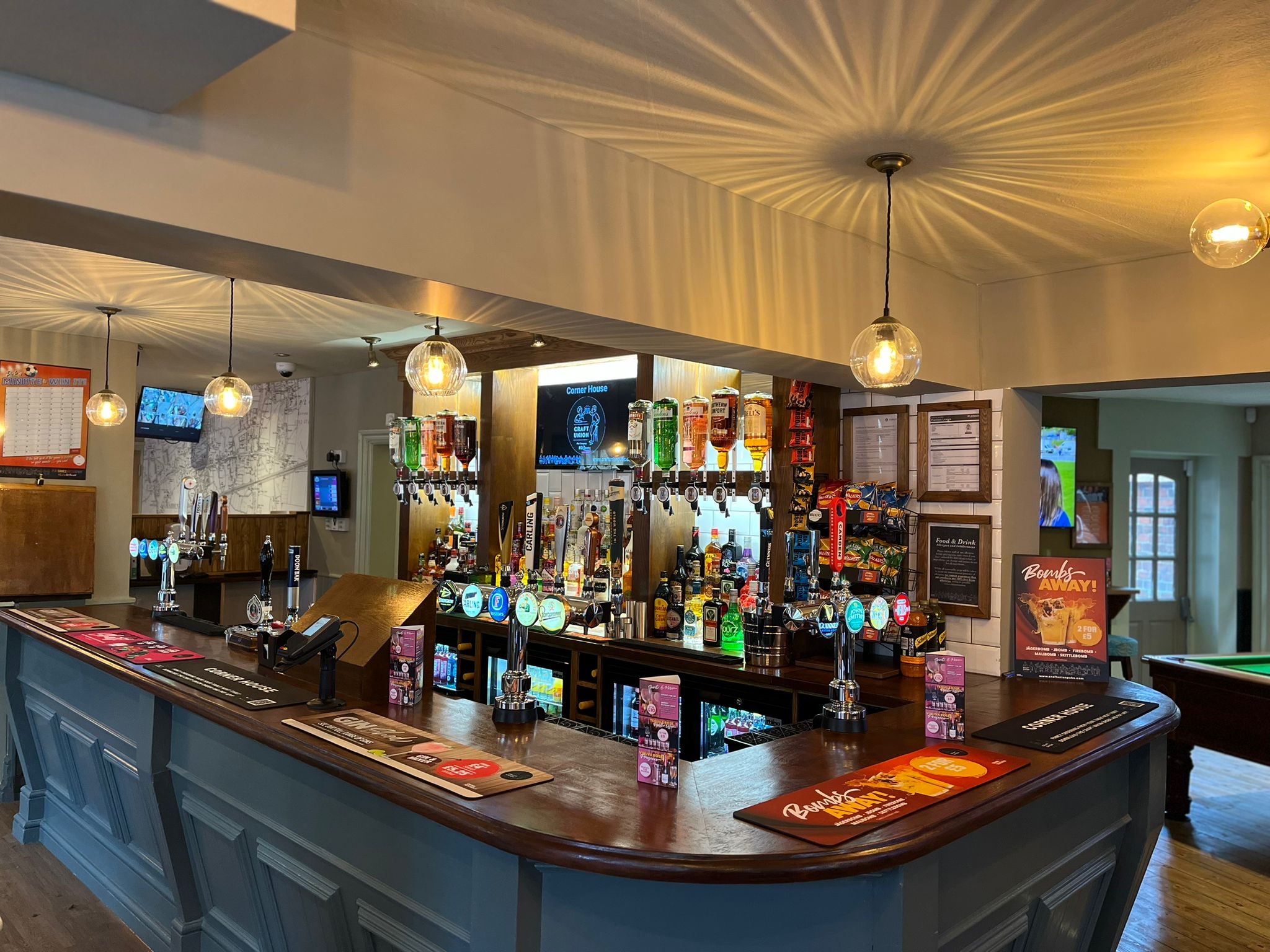 The Corner House pub has relaunched in style following a £200k investment Stonegate Group